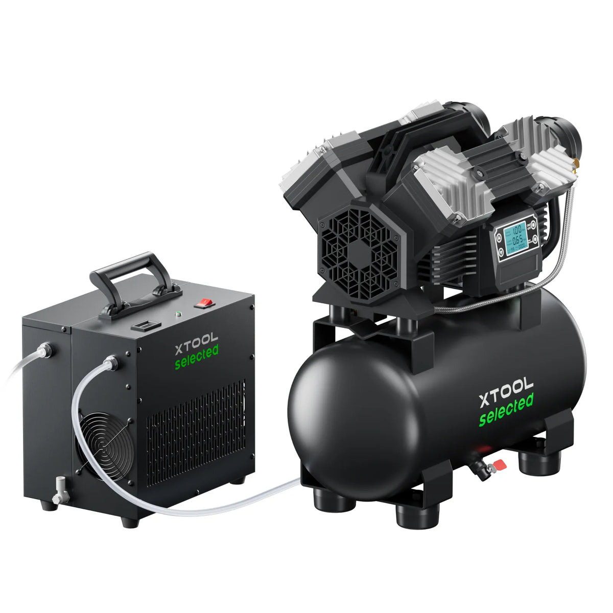 XTOOL air compressor on a white background