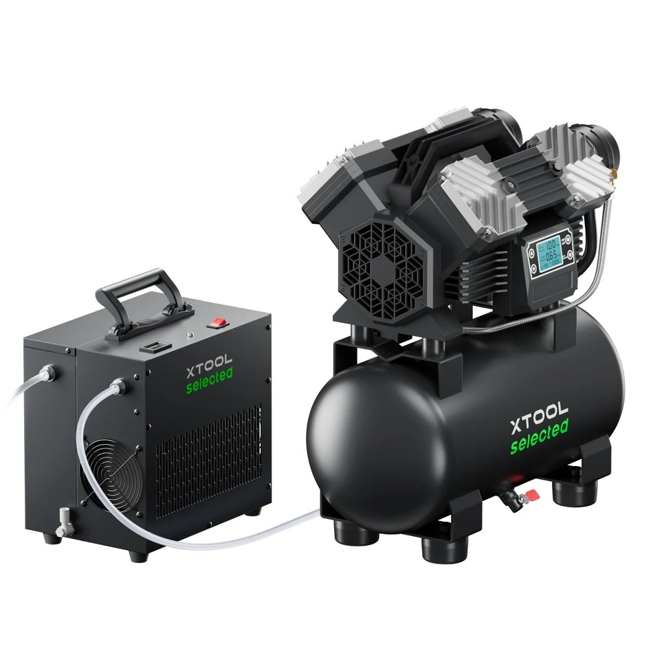 XTOOL air compressor on a white background