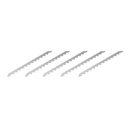 Set of five Metal slats for a cnc.